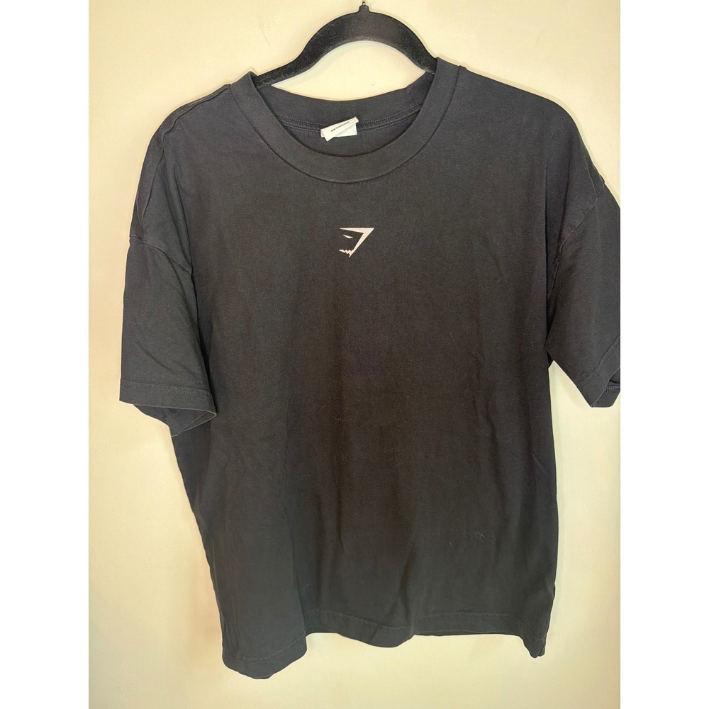 Gymshark Lifting Club Graphic T-Shirt Mens Medium Black Dumbbell Gym Tee - Picture 4 of 6